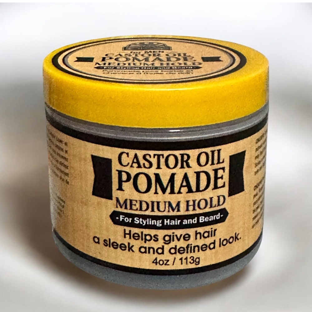 OKAY Castor Men’s Castor Oil / Pomade Medium Hold